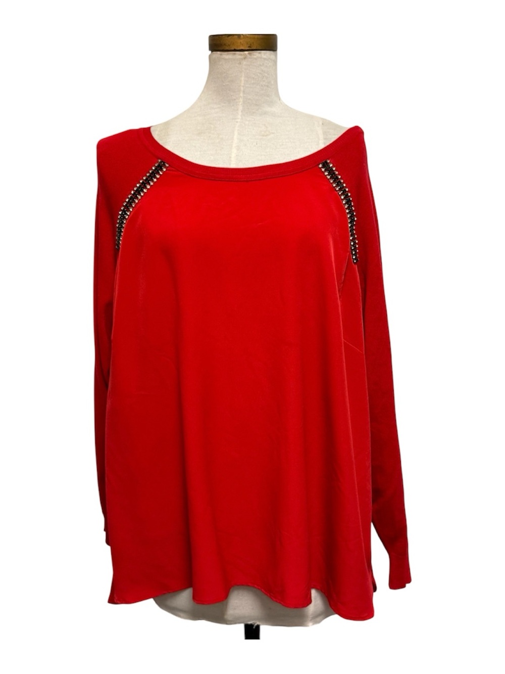 Calvin Klein Red Women's Long sleeve top